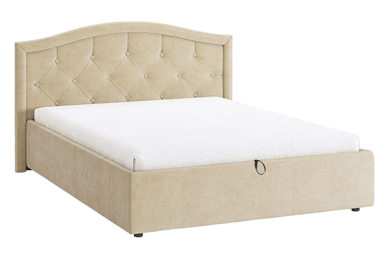 Кровать с подъемным механизмом Верона 2 140х200 см (карамель (велюр))