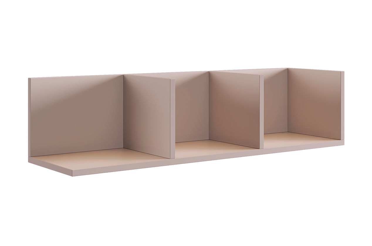 Рич Полка навесная 2 (кашемир)