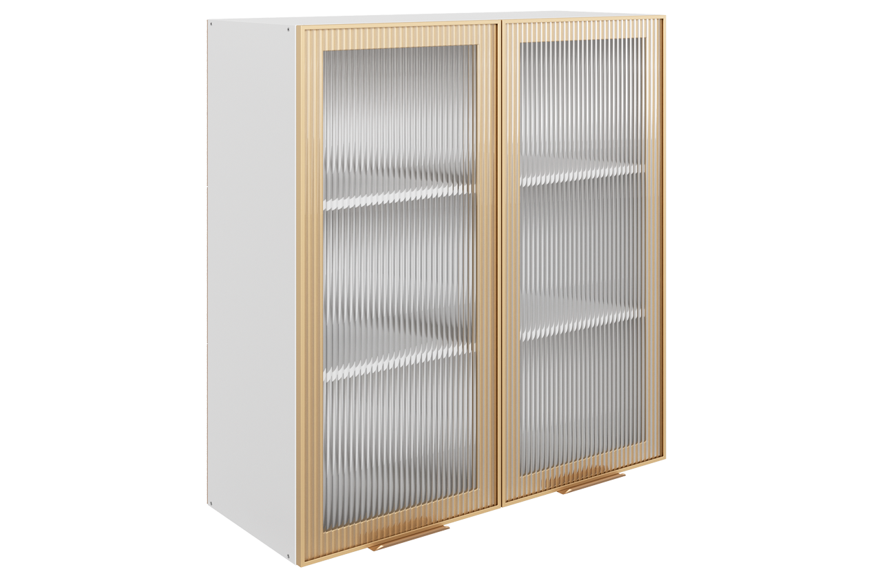 Алюм Голд Шкаф навесной L800 Н900 (2 дв. рам.)