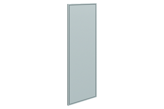 Монако Дверь (декор) L297 Н900 Шкаф навесной (сизый матовый)