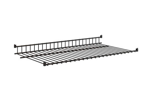 Полка сотовая L600 (черный муар)