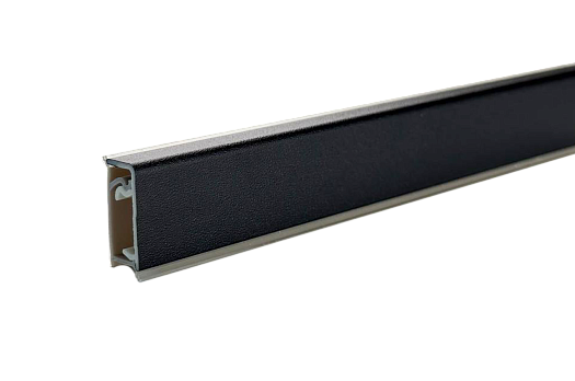 Плинтус Квадро 12х25 L3000 Кухня (черный)