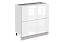 Кристи Шкаф рабочий L800 Старт (2 ящ.) (эмаль)