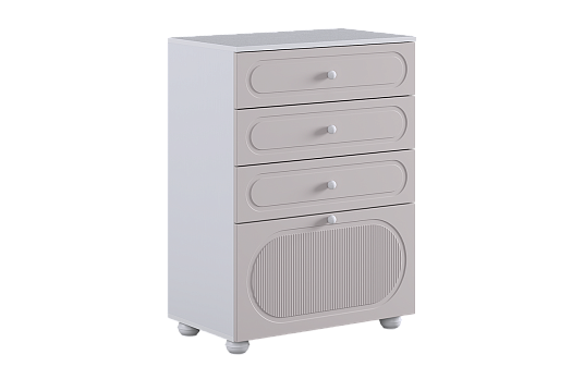 Милана Комод (белое дерево/сакура)