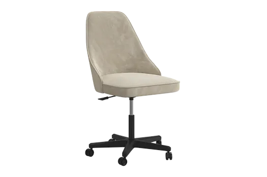 Стул Милан 2 Т3 (пломбир (велюр)/черный)