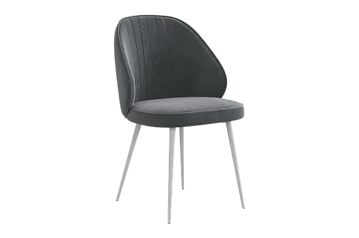 Стул Монарх Т1 (графит (велюр)/белый)