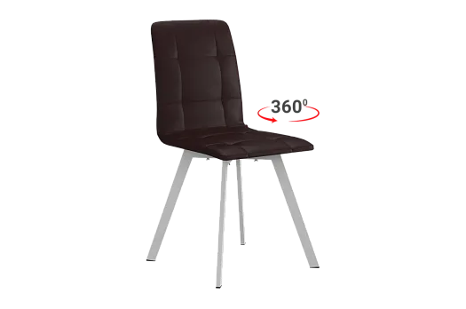 Стул Мартин Т2П (кофе (экокожа)/белый)
