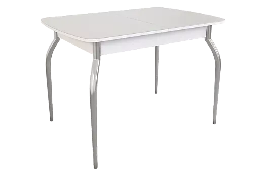 Стол обеденный раздвижной Танго (белый/белый)
