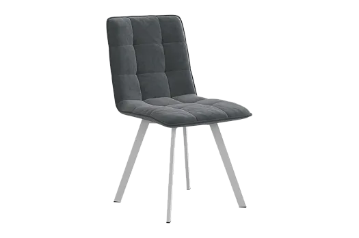 Стул Марсель Т2 (графит (велюр)/белый)