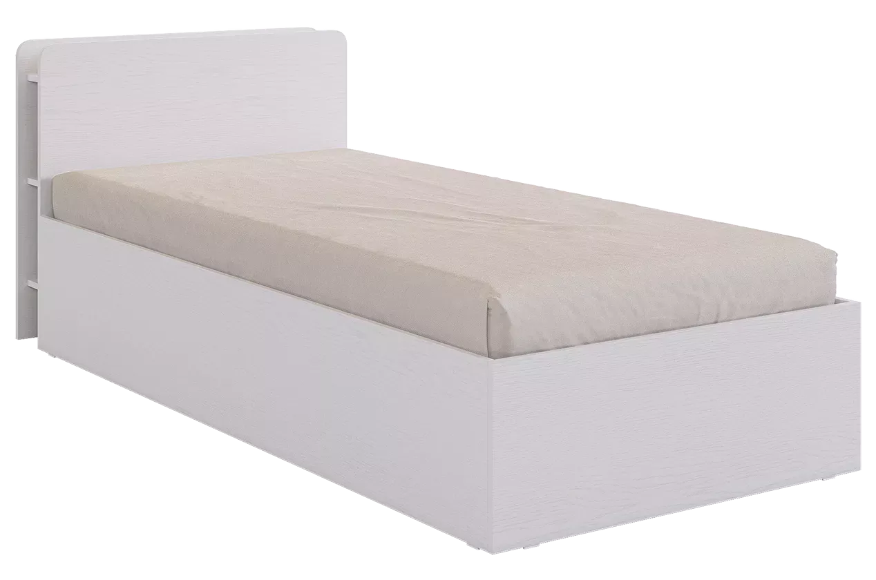 Каркас кровати Юниор 90х200 см (белое дерево)