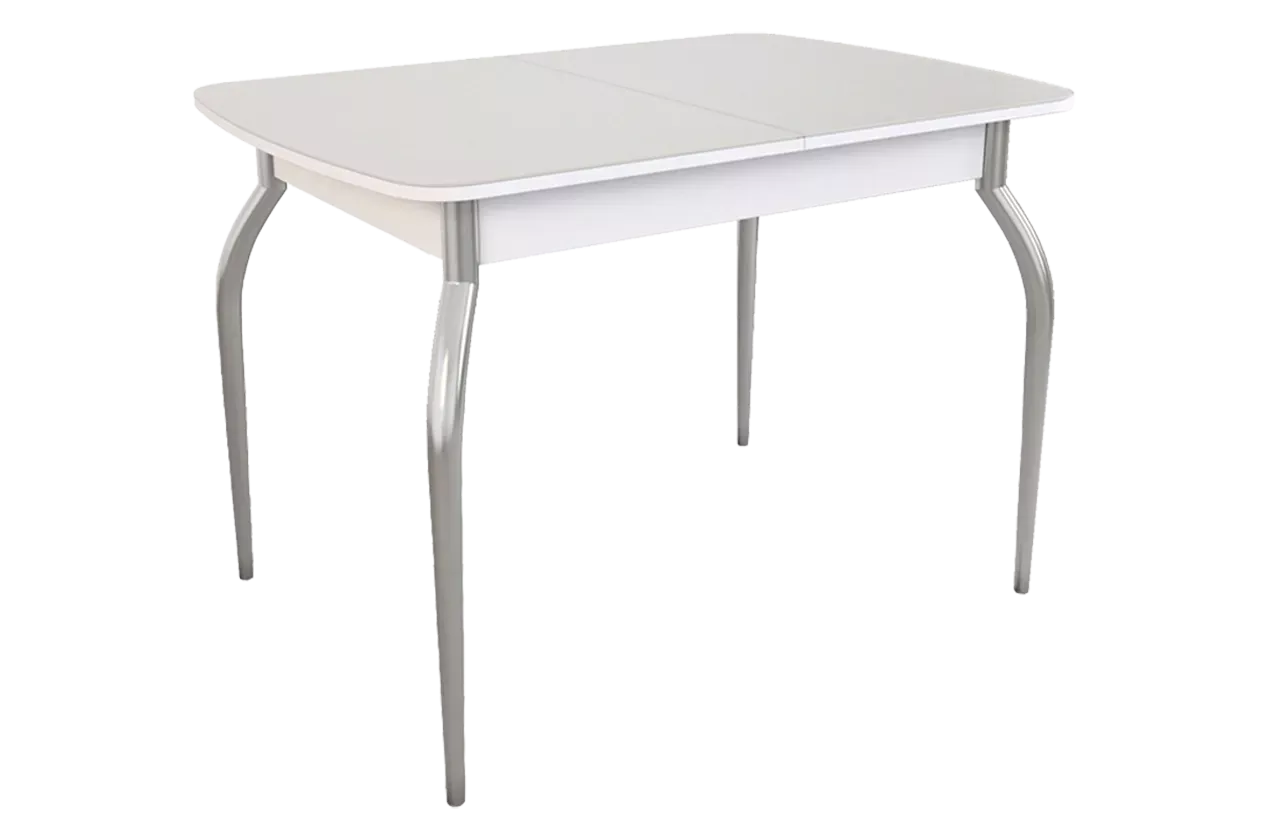 Стол обеденный раздвижной Танго (белый/белый)