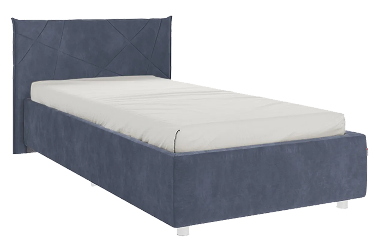 Кровать с подъемным механизмом Квест 90х200 см (топаз (велюр))